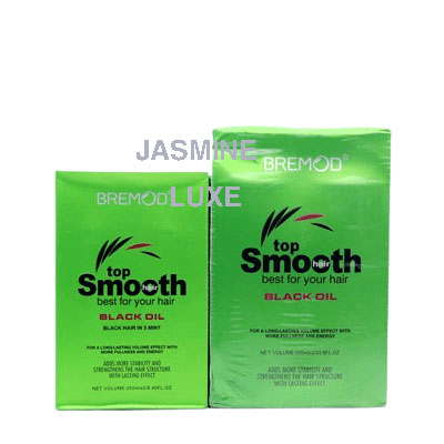Bremod Top Smooth Black Hair Oil 250*2ML /500*2ML - Image 2