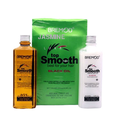 Bremod Top Smooth Black Hair Oil 250*2ML /500*2ML - Image 4