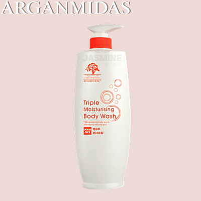 ARGANMIDAS TRIPLE MOISTURIZING BODY WASH 750 ML